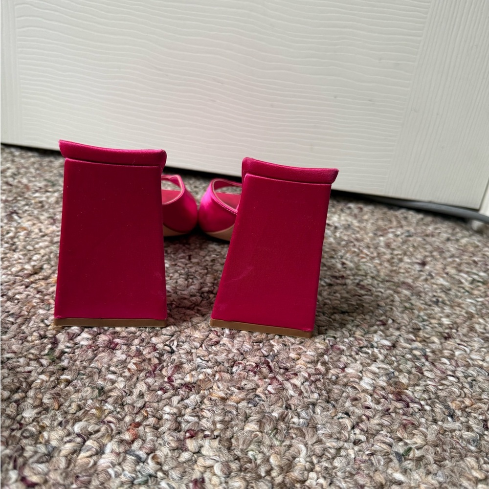 Funky Pink block Heeles - Picture 2 of 3